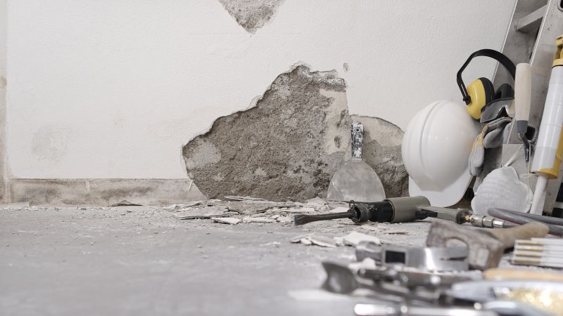 Interior Wall Demolition detail