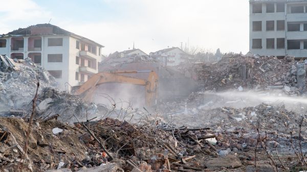Apartment Demolition in Blairsville