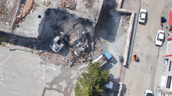 Foundation Demolition in Blairsville