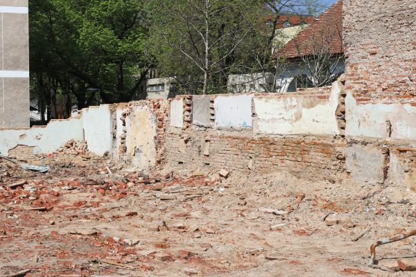 Brick Wall Demolition in Blairsville