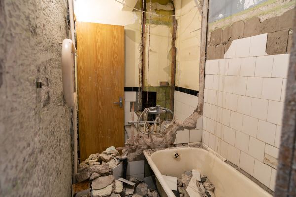Shower Tile Demolition in Blairsville